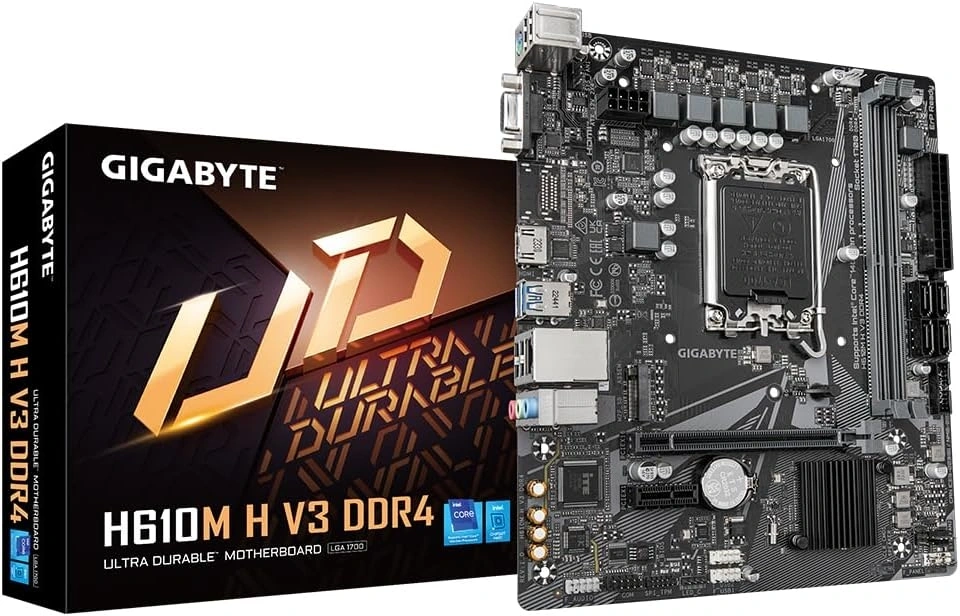 Gigabyte H610M H V3 Intel H610 LGA1700 mATX alaplap