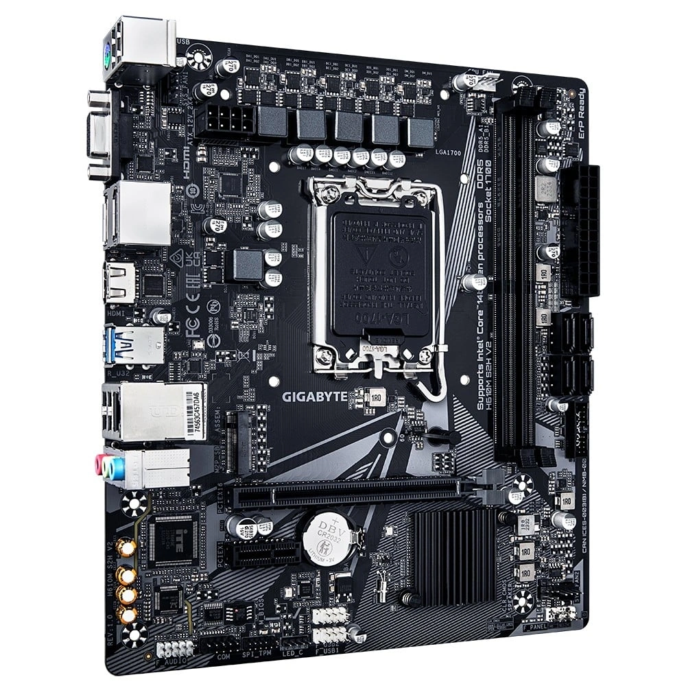 Gigabyte H610M S2H V2 Intel H610 LGA1700 mATX alaplap