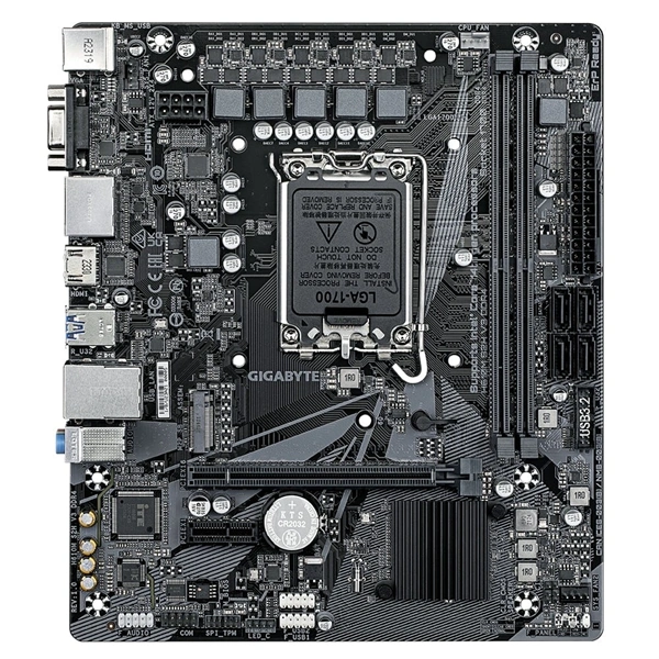Gigabyte H610M S2H V3 Intel H610 LGA1700 mATX alaplap