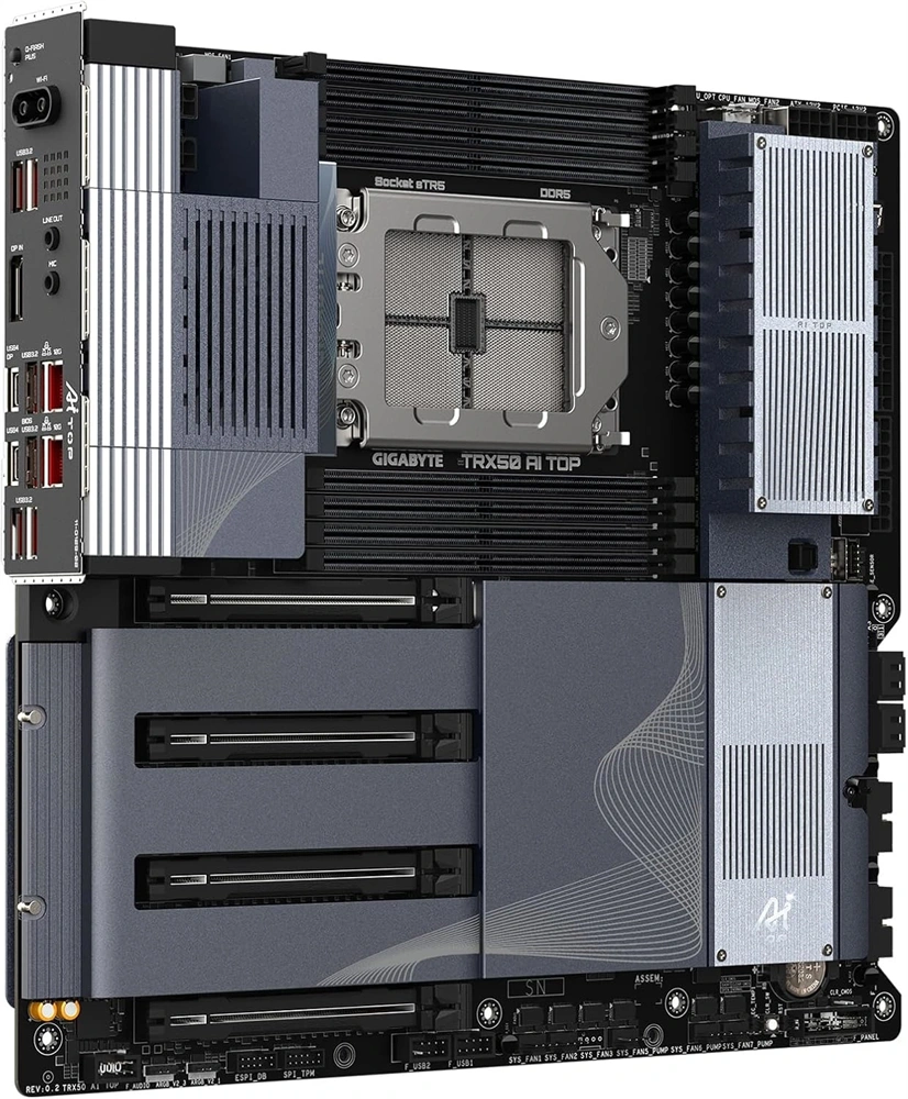 Gigabyte TRX50 AI TOP-2B AMD TR5 TRX50 E-ATX alaplap