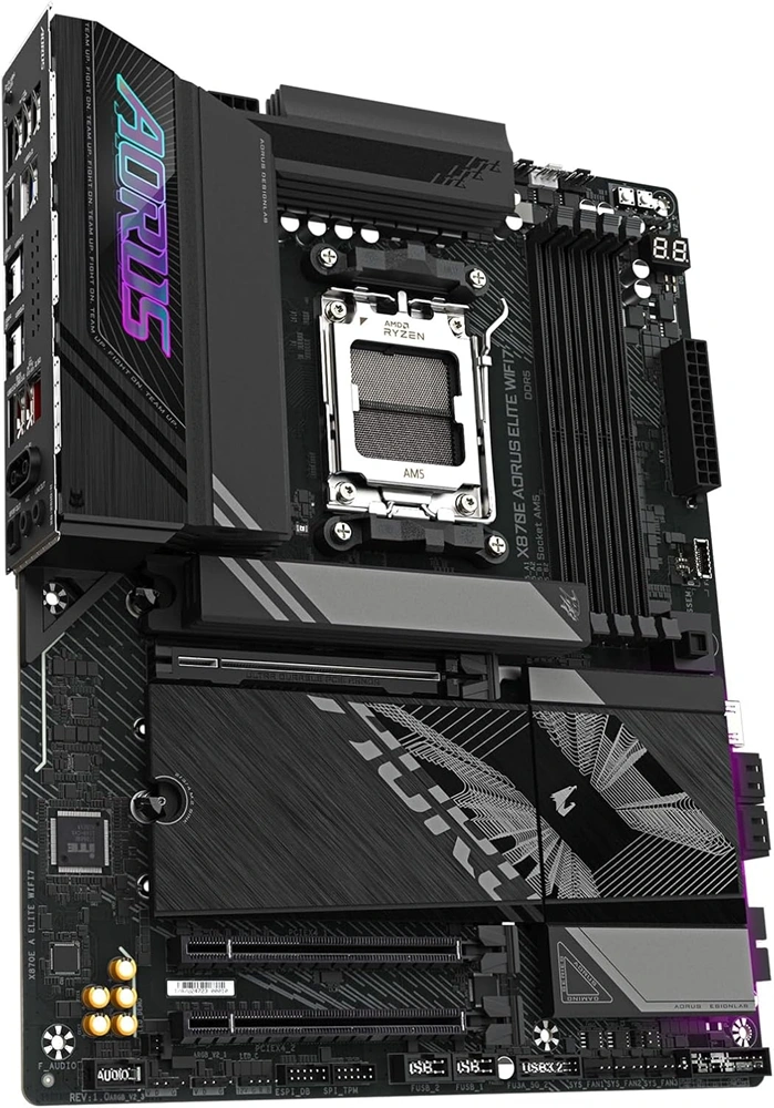 Gigabyte X870E AORUS ELITE Wi-Fi AMD X870 AM5 ATX alaplap
