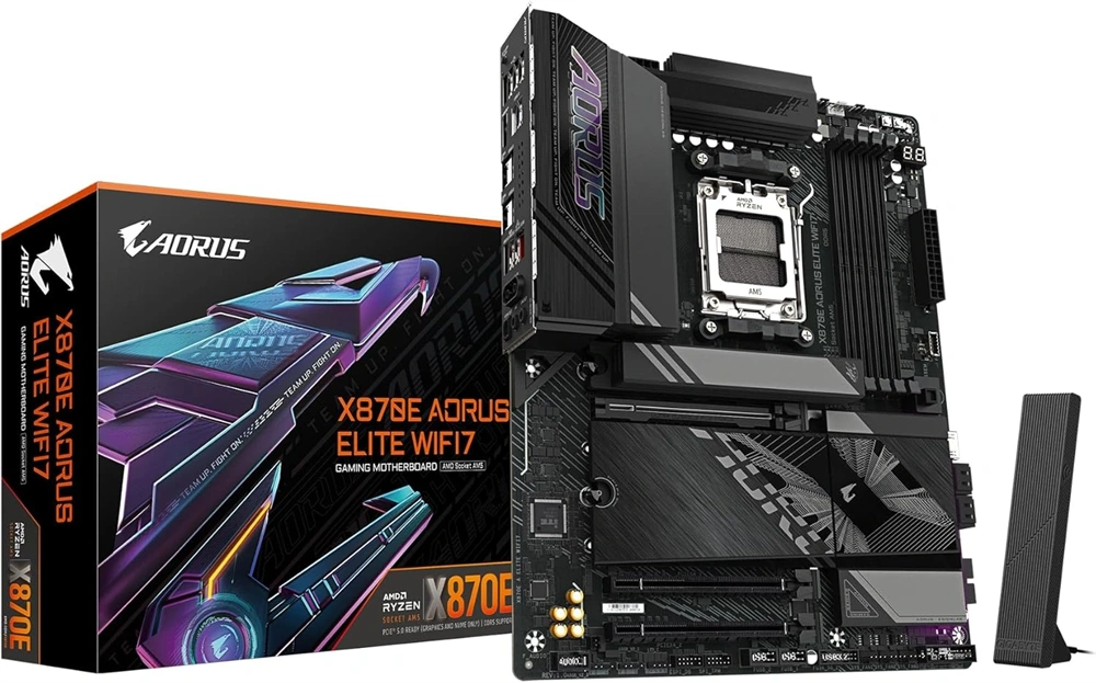 Gigabyte X870E AORUS ELITE Wi-Fi AMD X870 AM5 ATX alaplap