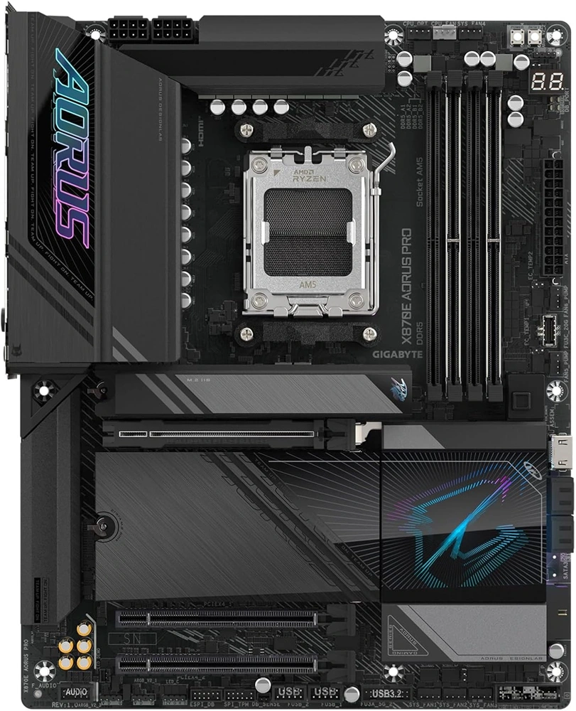 Gigabyte X870E AORUS PRO AMD X870 AM5 ATX alaplap