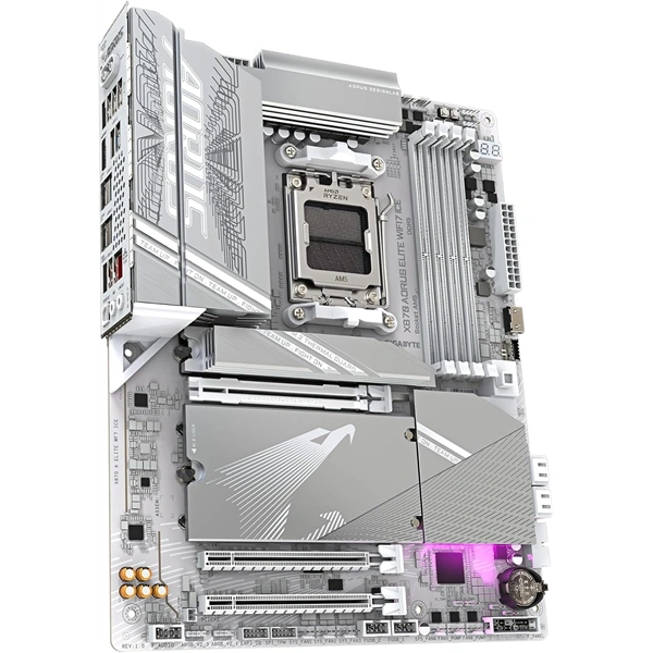 Gigabyte X870 AORUS ELITE ICE Wi-Fi AMD X870 AM5 ATX alaplap