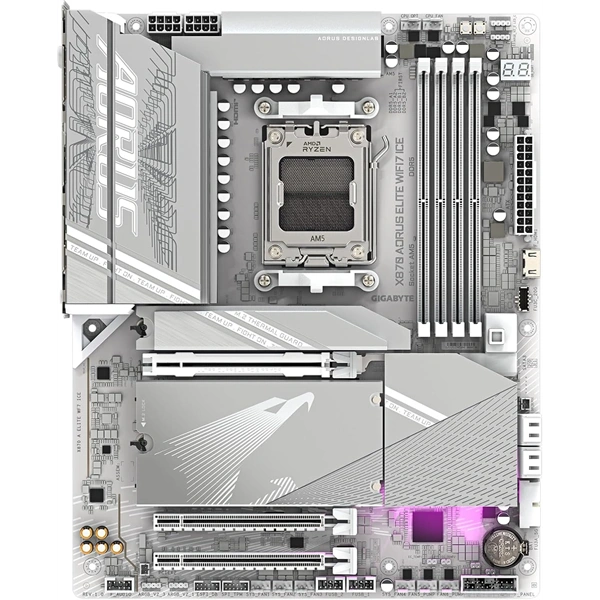 Gigabyte X870 AORUS ELITE ICE Wi-Fi AMD X870 AM5 ATX alaplap