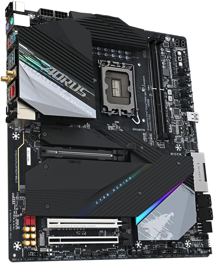 Gigabyte Z790 Aorus Tachyon X Intel Z790 LGA1700 E-ATX alaplap