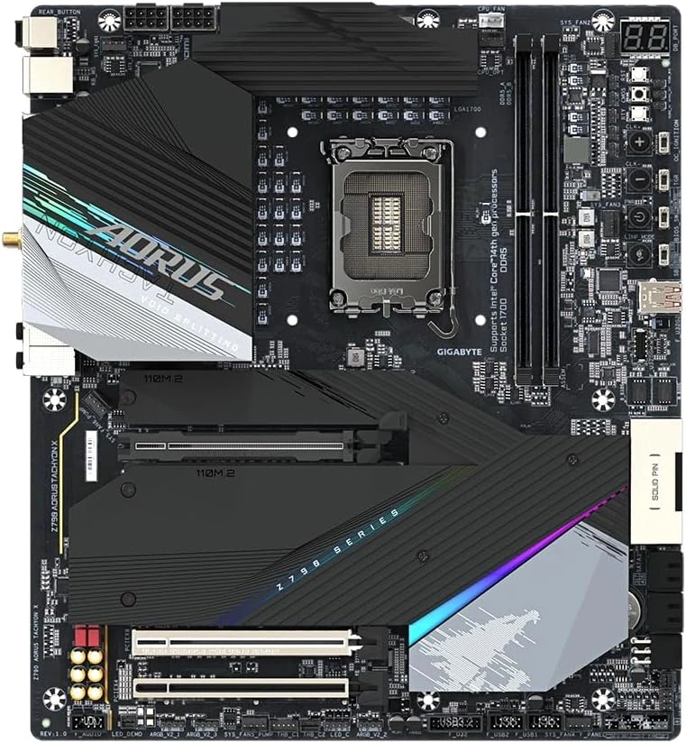 Gigabyte Z790 Aorus Tachyon X Intel Z790 LGA1700 E-ATX alaplap