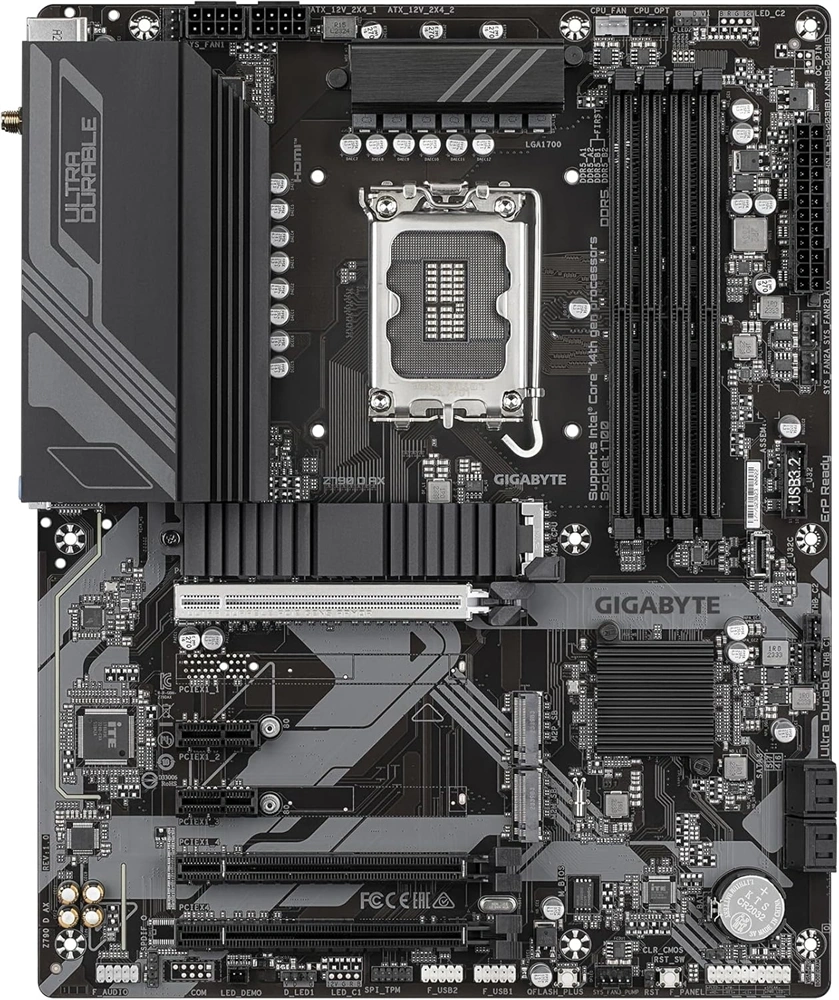 Gigabyte Z790 D AX Intel Z790 LGA1700 ATX alaplap