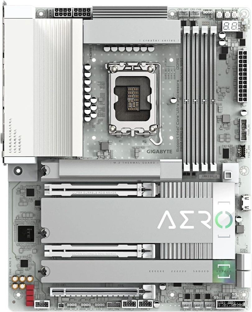 Gigabyte Z890 AERO G Intel Z890 LGA1851 ATX alaplap