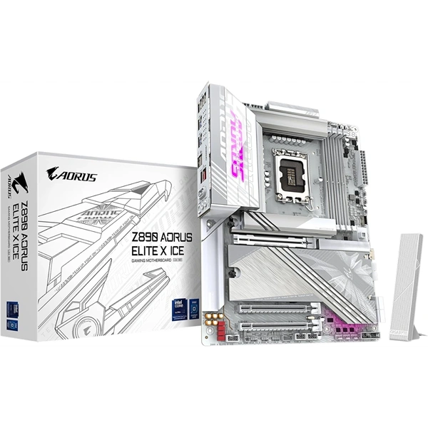 Gigabyte Z890 AORUS ELITE X ICE Intel Z890 LGA1851 ATX alaplap