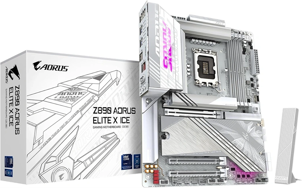 Gigabyte Z890 AORUS ELITE X ICE Intel Z890 LGA1851 ATX alaplap