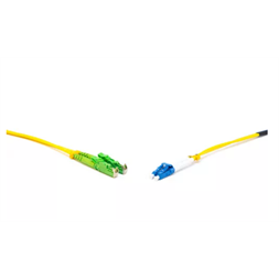 Gigalight Duplex optikai patch kábel 2xE2000/APC + 2xLC csarlakozóval, 3mm duplex core 9/125 LSZH, 1 m