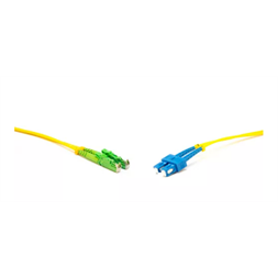 Gigalight Duplex optikai patch kábel 2xE2000/APC + 2xSC csarlakozóval, 3mm duplex core 9/125 LSZH, 1 m