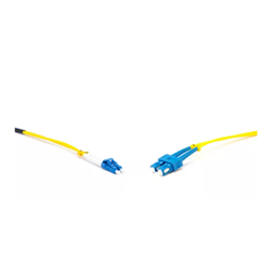 Gigalight Duplex optikai patch kábel 2xSC + 2xLC csatlakozóval, 9/125 LSZH, 5 m