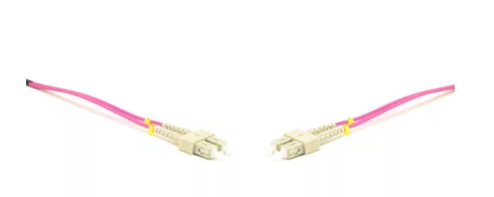 Gigalight Duplex optikai patch kábel 2xSC + 2xSC csatlakozóval, 50/125 OM4 LSZH, 5 m