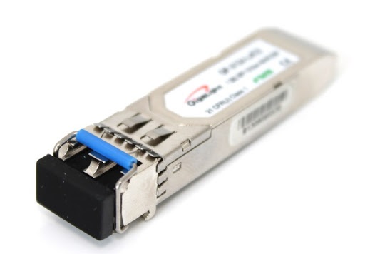 Gigalight SFP modul, 1.25G, 1310nm, 20km távolság, -40~85 ipari hőm. tart., DDM funkció