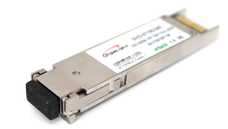 Gigalight XFP modul, 9,95-11,1G, 1310nm, 10km távolság, 0~70 hőm. tart., DDM funkció