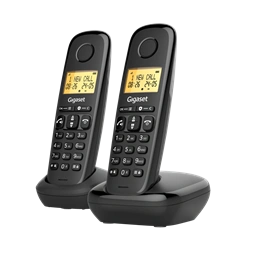 Gigaset Basic 100 AM fekete dect telefon