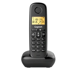 Gigaset Basic 100 fekete dect telefon