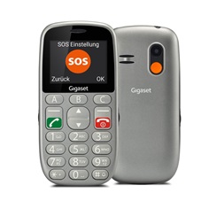 Gigaset GL390 2,2" Dual SIM ezüst mobiltelefon (Újszerű)