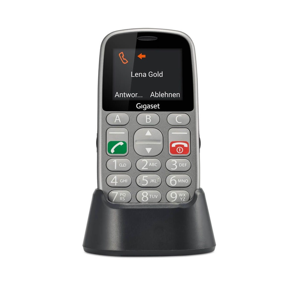 Gigaset GL390 2,2" Dual SIM ezüst mobiltelefon (Újracsomagolt)