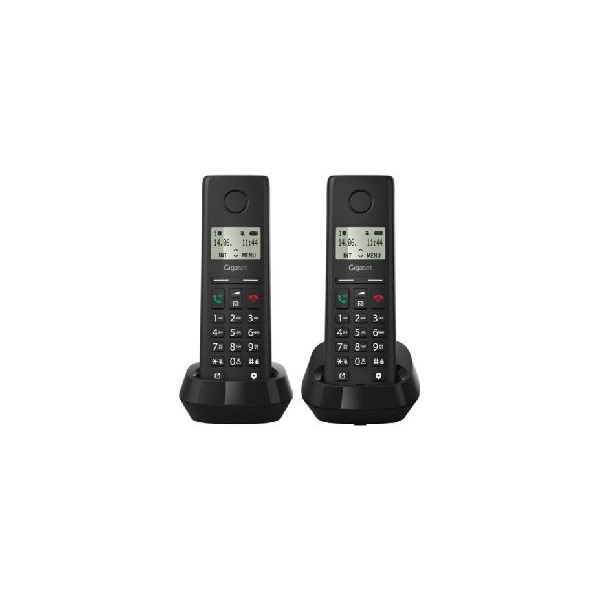 Gigaset PURE DUO 200 fekete dect telefon (Újszerű)
