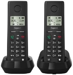 Gigaset PURE DUO 200 fekete dect telefon (Újszerű)