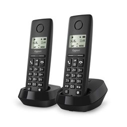 Gigaset Pure 100 Duo fekete dect telefon