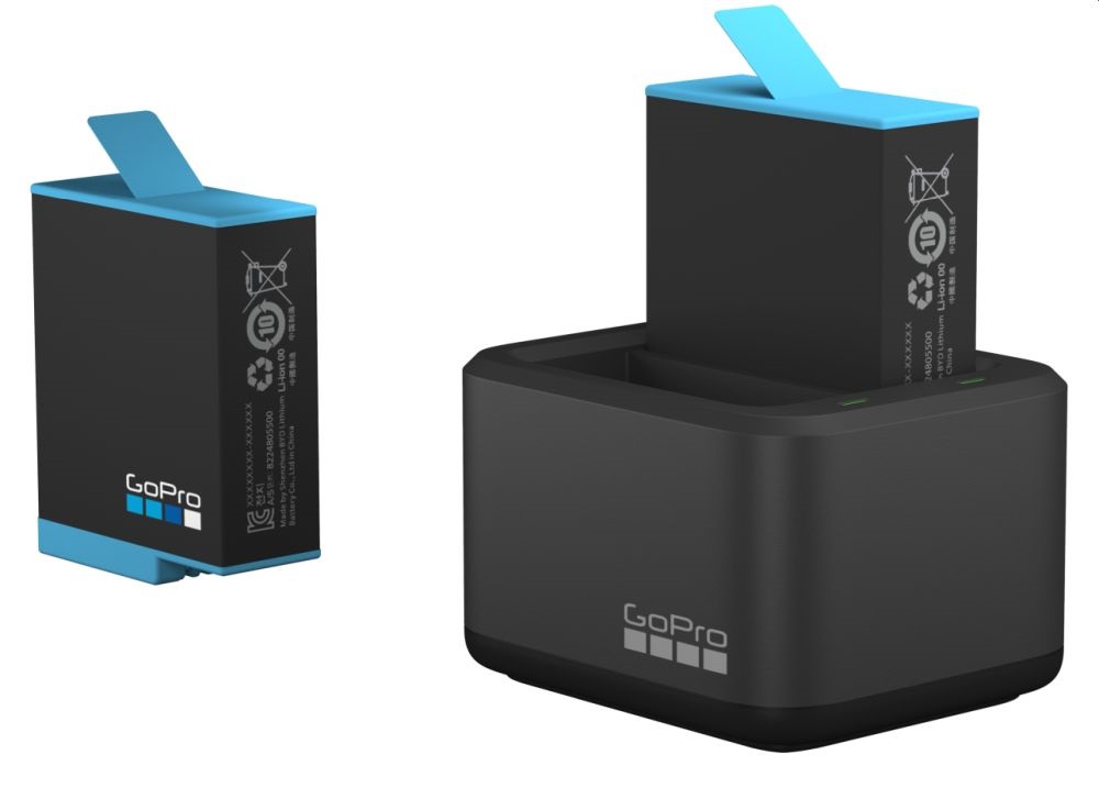 GoPro ADDBD-001-EU GoPro Hero 9 Black - dual akkutöltő + akkumulátor