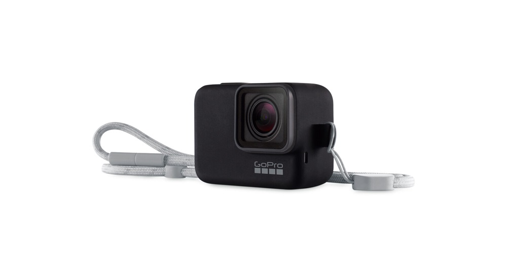 GoPro AJSST-001 Sleeve + Lanyard HERO 8 Black fekete szilikon tok és pánt