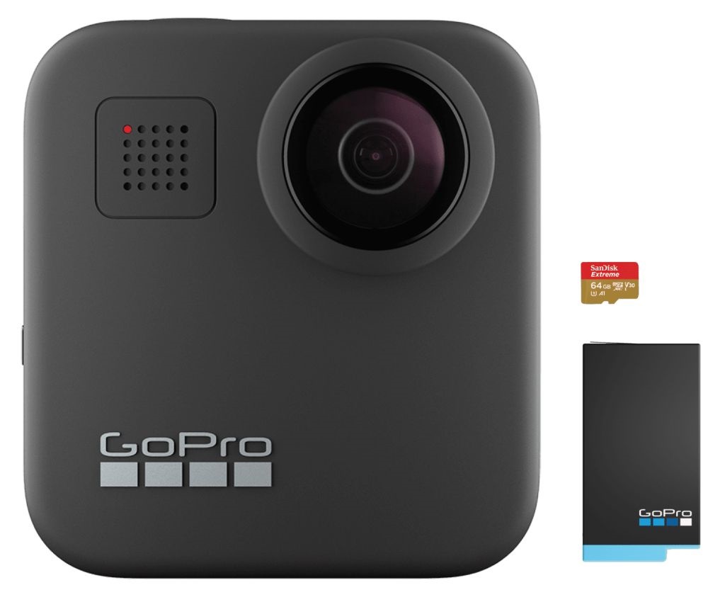 GoPro CHDHZ-202-RX MAX W/CASE fekete akciókamera