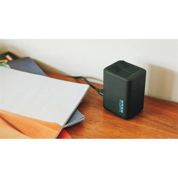 GoPro Dual Battery Charger for HERO13 Black dual akkutöltő + akkumulátor