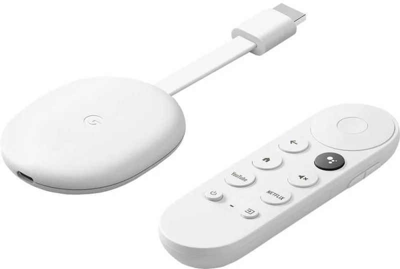 Google Chromecast 4K + Google TV médialejátszó