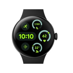 Google Pixel Watch 41mm fekete okosóra (Újracsomagolt)
