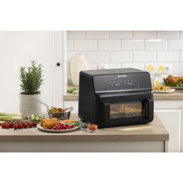Gorenje AF2700BP fekete 9 L forrólevegős sütő