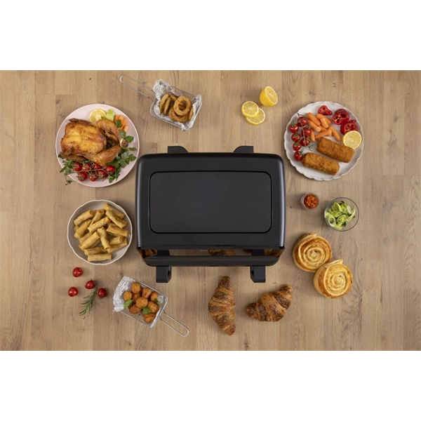 Gorenje AF2700BP fekete 9 L forrólevegős sütő