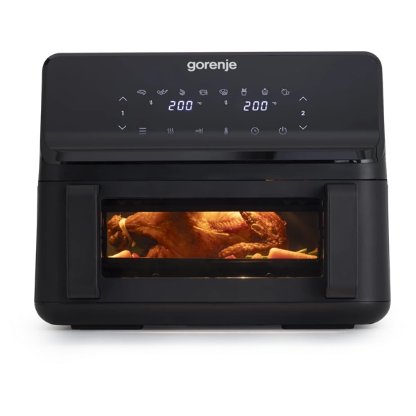 Gorenje AF2700BP fekete 9 L forrólevegős sütő