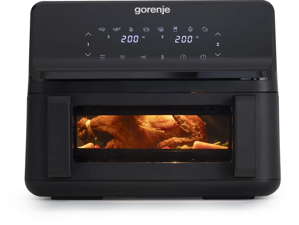 Gorenje AF2700BP fekete 9 L forrólevegős sütő