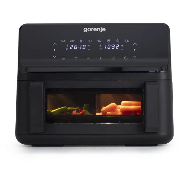 Gorenje AF2700BP fekete 9 L forrólevegős sütő
