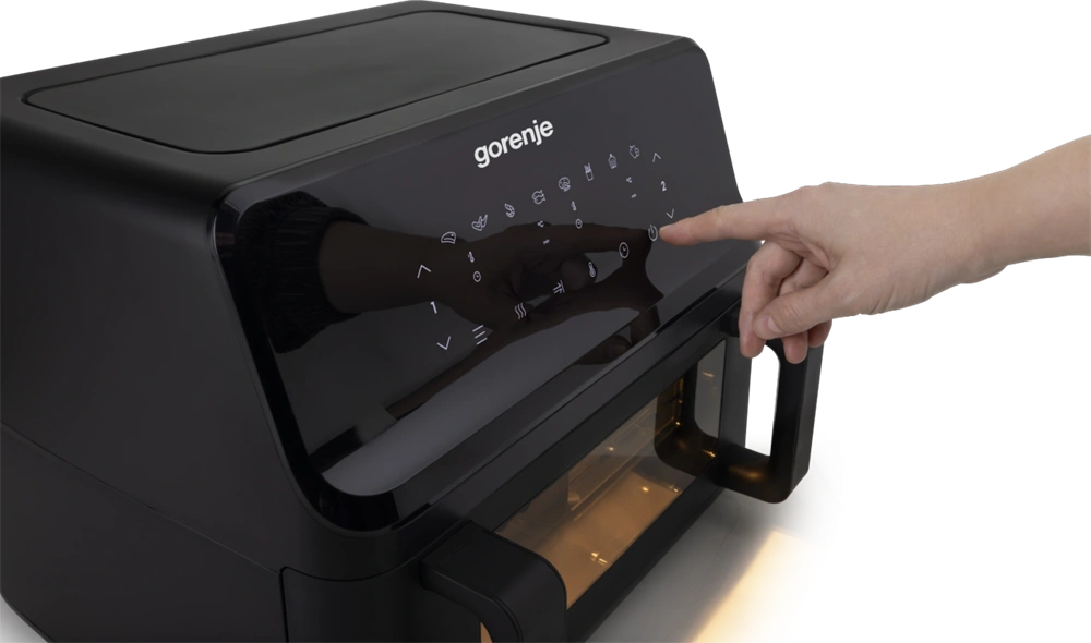 Gorenje AF2700BP fekete 9 L forrólevegős sütő