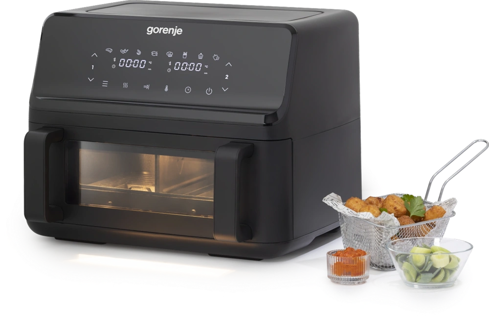 Gorenje AF2700BP fekete 9 L forrólevegős sütő