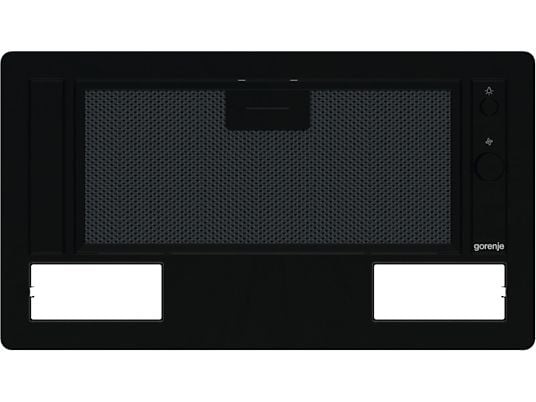 Gorenje BHI681EB fekete, aláépíthető, álkürtős, méret:53,4 cm, zajszint:67 dB, páraelszívó