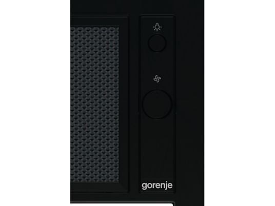 Gorenje BHI681EB fekete, aláépíthető, álkürtős, méret:53,4 cm, zajszint:67 dB, páraelszívó