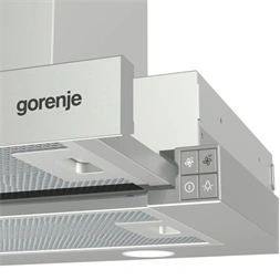 Gorenje BHP623E13X inox, beépíthető, kihúzható, méret:60cm, zajszint:71dB,  páraelszívó