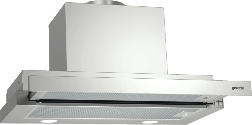 Gorenje BHP623E13X inox, beépíthető, kihúzható, méret:60cm, zajszint:71dB,  páraelszívó