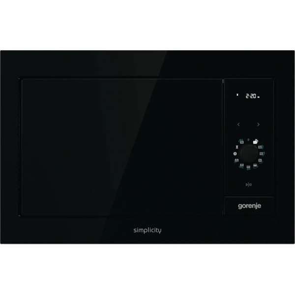 Gorenje BM235G1SYB fekete 900w 23L beépíthető mikrohullámú sütő