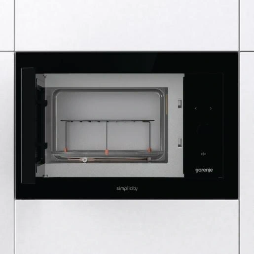 Gorenje BM235G1SYB fekete 900w 23L beépíthető mikrohullámú sütő