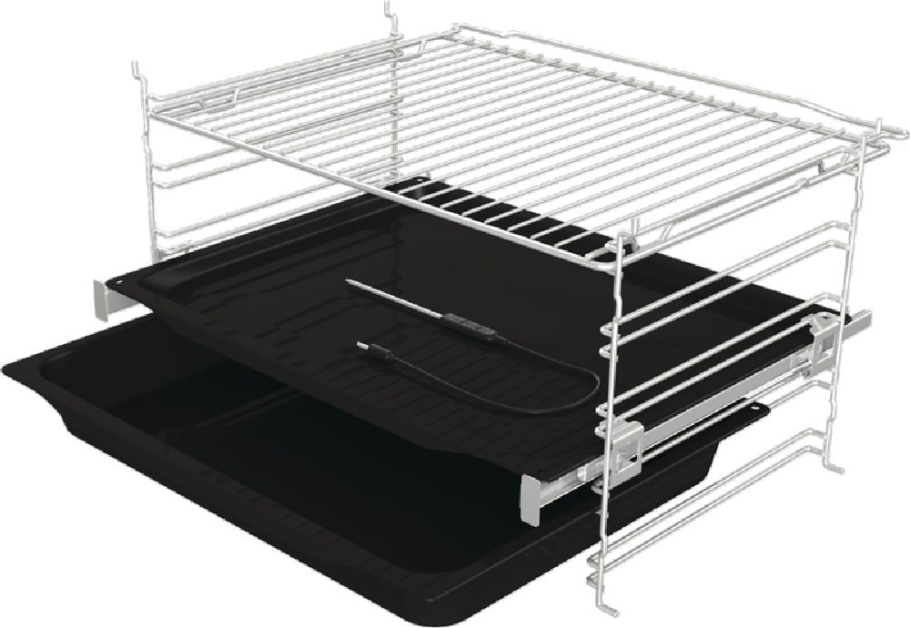 Gorenje BOS6737E13BG fekete, beépíthető, sütőtér: 77L, grill, légkeverés, hidrolitikus, sütő