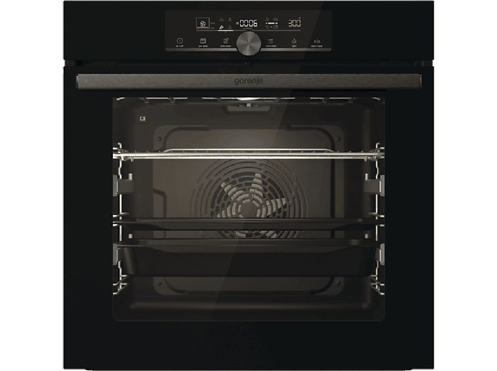 Gorenje BOS6747A01BG fekete, beépíthető, sütőtér: 77L, grill, légkeverés, hidrolitikus, sütő