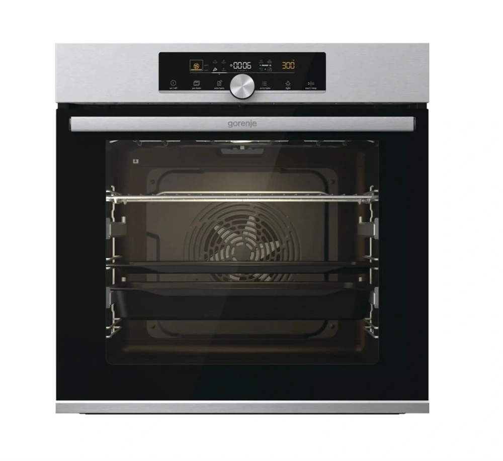 Gorenje BOS6747A01X inox, beépíthető, sütőtér: 71L, grill, légkeverés, hidrolitikus, sütő (Újszerű)
